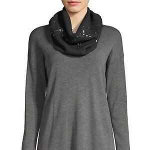 Eileen Fisher Sequin-Embellished Merino Wool Neck Warmer